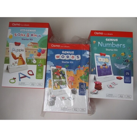3 Osmo Genius Starter Kits for iPad - Picture 1 of 3